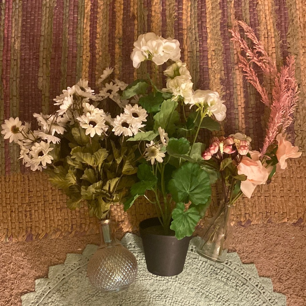Final Sale‼️Floral Plant Decoration Bundle
